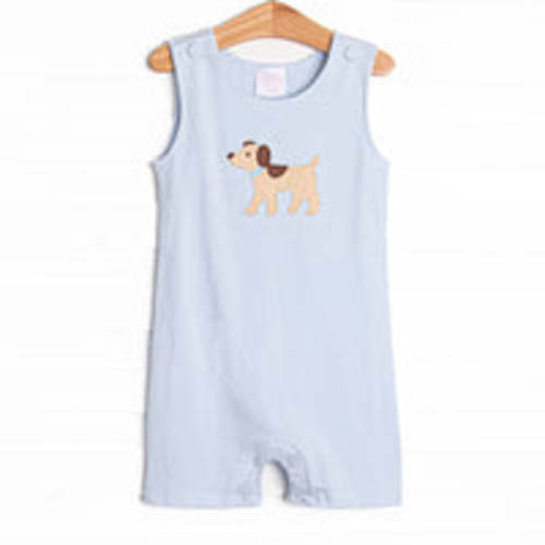 Sunday Stroll Applique Jon Jon, Blue – Stitchy Fish