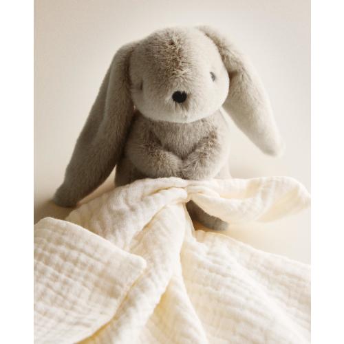 KIDS' RABBIT BLANKET TOY