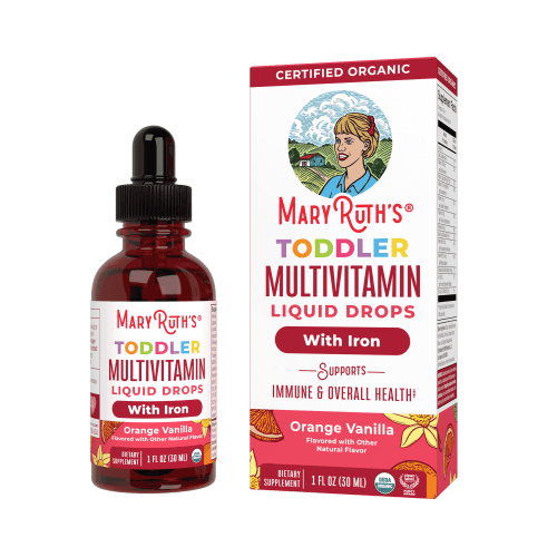 MaryRuth's, Toddler Multivitamin Liquid Drops, USDA Organic, 60 Drops