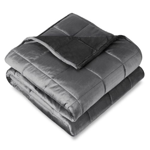 48"x72" 12-15lbs Weighted Blanket by Bare Home