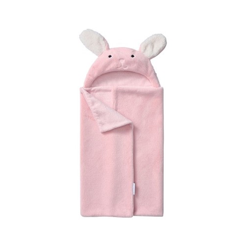 Luxe Faux Fur Critter Baby Hooded Towel Collection