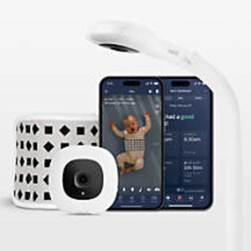 Nanit Pro Smart HD Split Screen Baby Monitor with Floor Stand