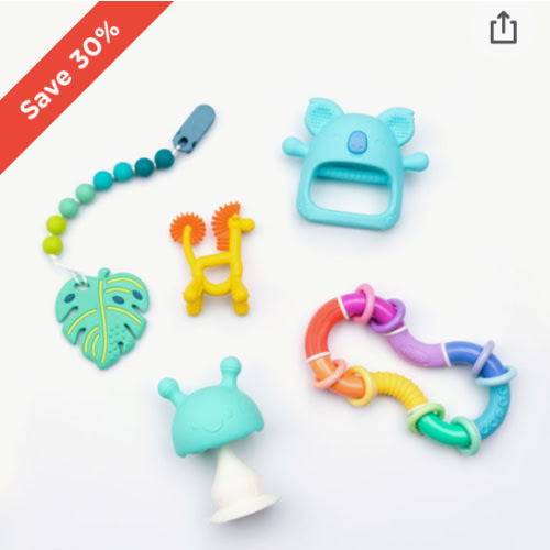On-the-Go Teething Times Bundle