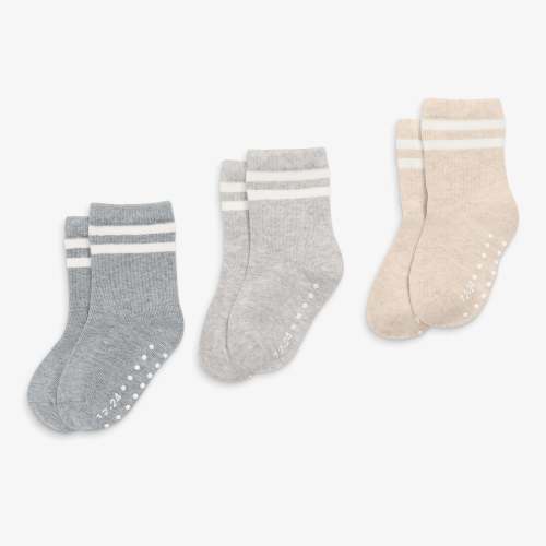 Baby retro stripe sock - Neutral mix / 6-12