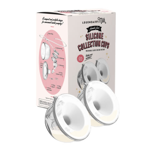 Silicone Milk Collection Cups | Legendairy Milk