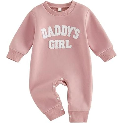Newborn Baby Girl Fall Outfit Romper Jumpsuit Warm Infant Clothes