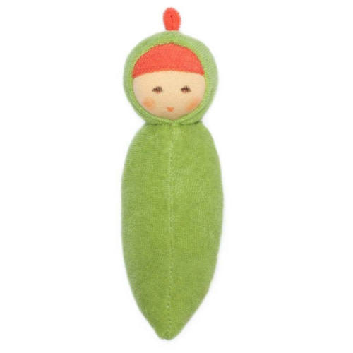 Peapod rattle