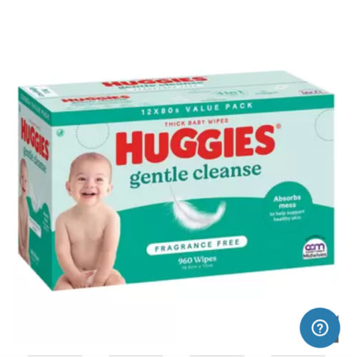 Huggies Fragrance Free Baby Wipes 80 x 24 | Costco Australia