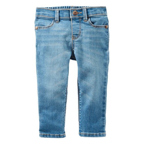 Baby Medium Blue Wash Skinny-Leg Jeans - OshKosh | Carter's