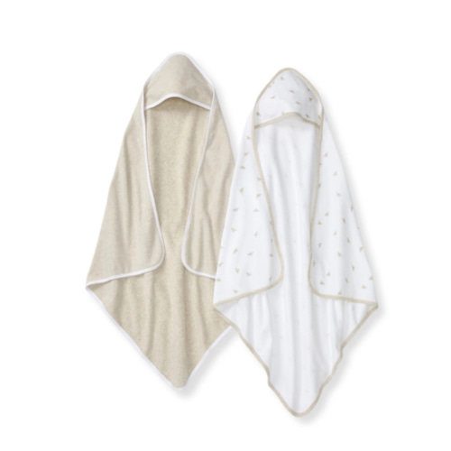 Golden Bee Organic Knit Terry Towels Set of 2