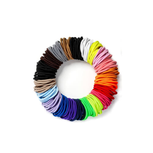 200PCS Small Hair Ties,No Crease Baby Hair Ties,Elastic Hair Ponytail Holder Hair Accessories for Baby Girls Infants Toddlers Kids