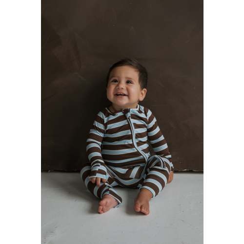 Bamboo Zip Pajamas | Garrett