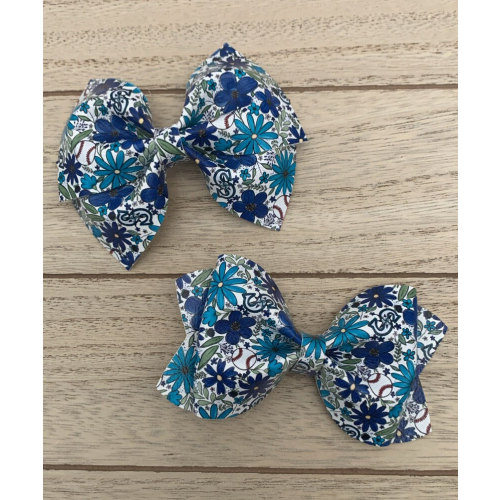 SEA and Flowers Inspired Hair Bows