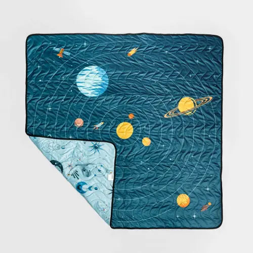 Anywhere Adventure Play Mat, Featuring Quilted Wipeable Machine Washable Fabric