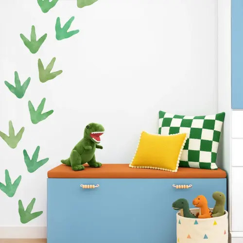 Dino Track Removable Wall Decals