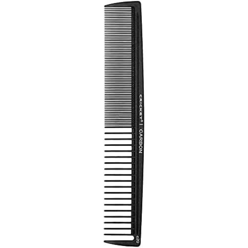 Cricket C20 Professional Stylist All-Purpose Carbon Cutting Hair Comb - Heat-Resistant Hair Combs for Women, Men & Stylists, Ideal for Precision Cutting, Styling, Parting and All Types