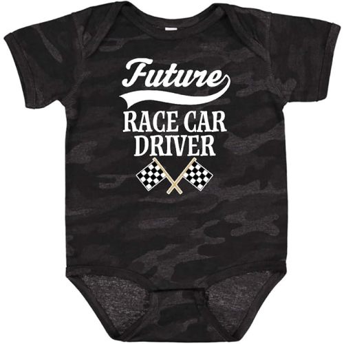 inktastic Future Race Car Driver Racing Baby Bodysuit
