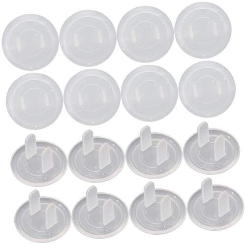 MERRYHAPY 30pcs Childproof Outlet Covers Reusable Electrical Plug Protectors for Safety Design Prong Prong Sockets Easy to Install