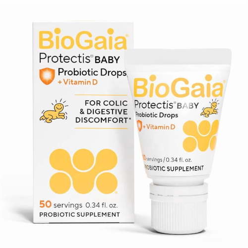 BioGaia Baby Probiotic Drops with Vitamin D for Colic, Gas, and Digestive Support