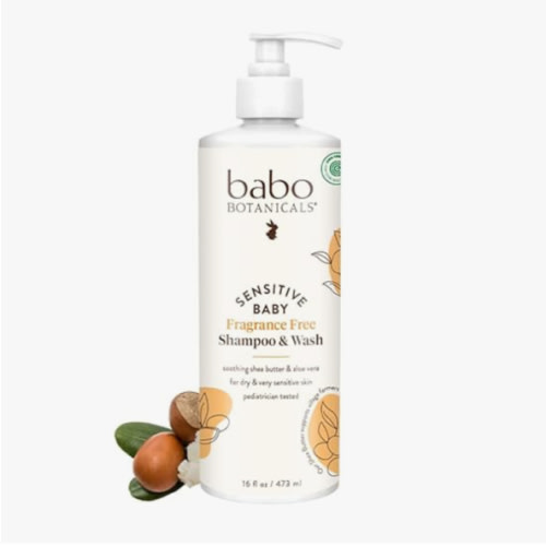 Sensitive Baby Fragrance Free Shampoo & Wash