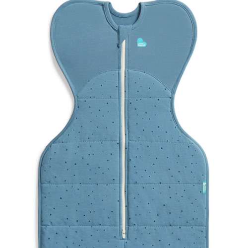 Swaddle Up™ 2.5 TOG Cotton Storm Blue Pebbles