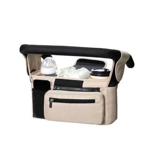 1pc Stroller Hanging Bag, Diaper & Feeding Bottle Storage Pouch, Multifunctional Tote Shoulder Bag For Mom | SHEIN USA