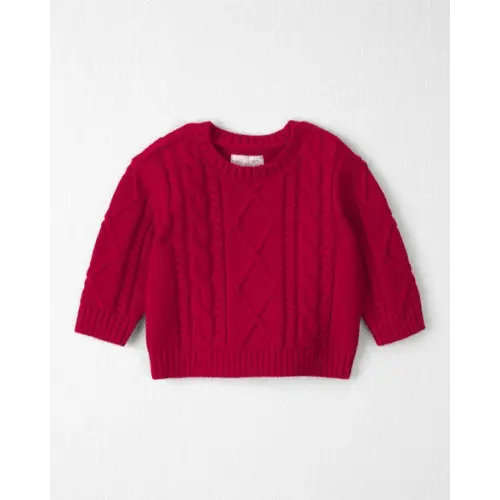 Baby Organic Cotton Cable Knit Sweater  - Little Planet | Carter's