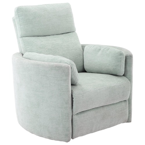 Simeon Collection Power Swivel Glider Recliner in Windstream