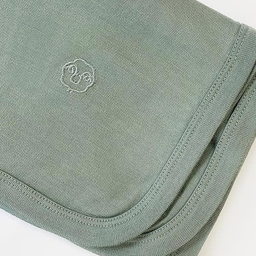 Woolino Baby Swaddle Blanket, 100% Merino Wool Receiving Blanket for Boys & Girls, Swaddles for Newborns 0-3 Months, Sage