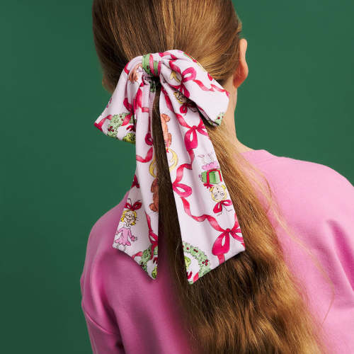 Dr. Seuss Cindy Lou Bows Luxe Bow Hair Clip