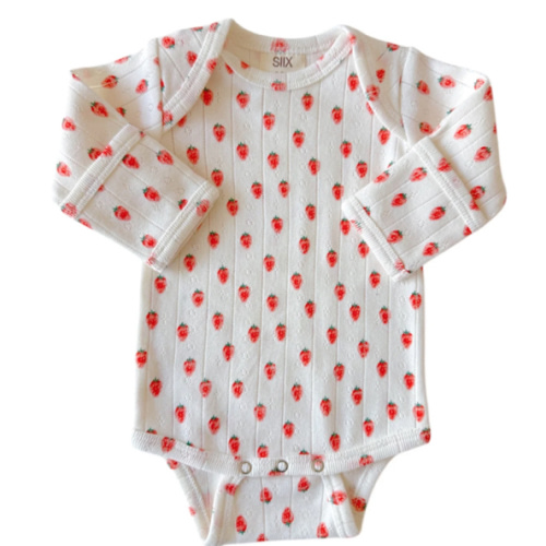 Strawberry Bodysuit- Newborn