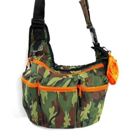 Diaper Dude Men Green Brown Camo Baby Diaper Bag Large Crossbody