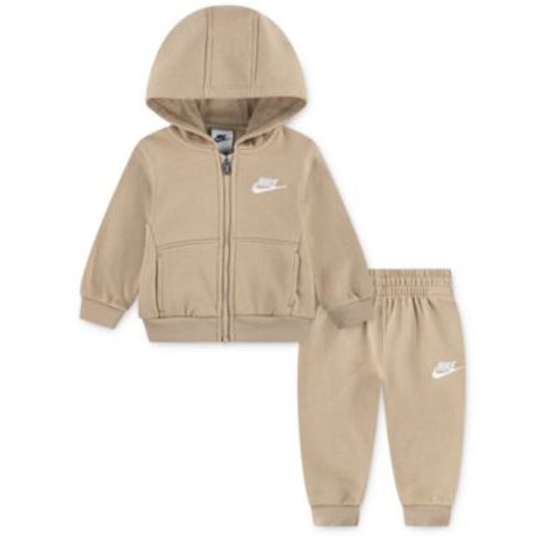Baby Boys 2-Piece Full-Zip Club Hoodie and Pants Set