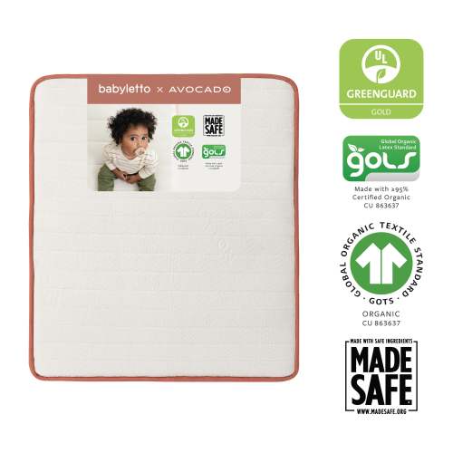 Babyletto babyletto x Avocado Organic Midi Crib Mattress