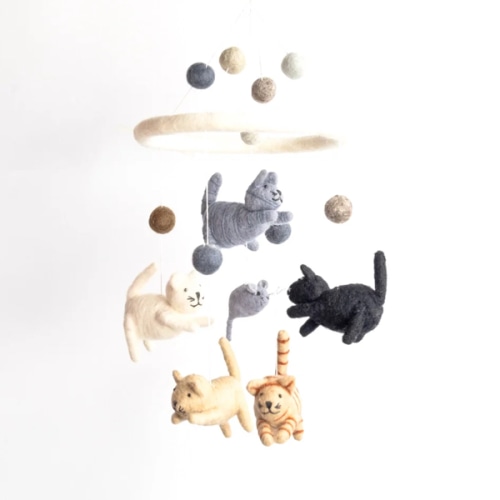 Kei & Molly – Cats Mobile – Kei & Molly Textiles, LLC