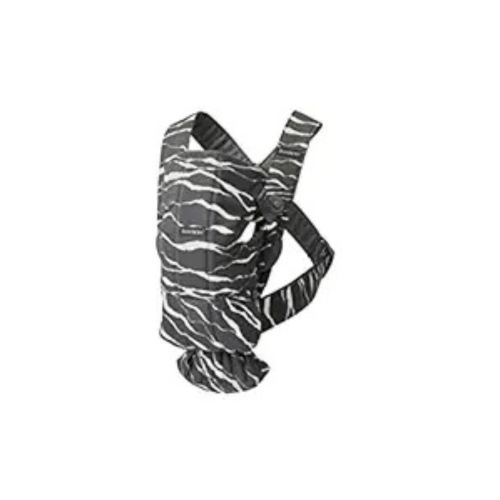BabyBjorn Anthracite/Landscape Cotton Baby Carrier Mini