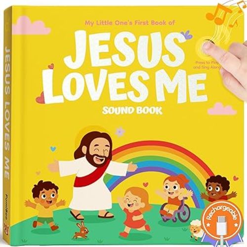 Jesus Loves Me Christian Sound Books for Toddlers