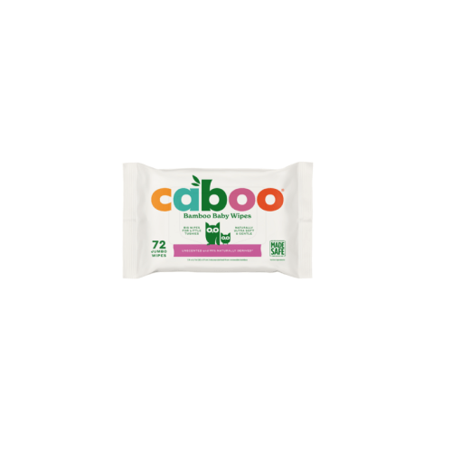 Caboo Baby Wipes Unscented