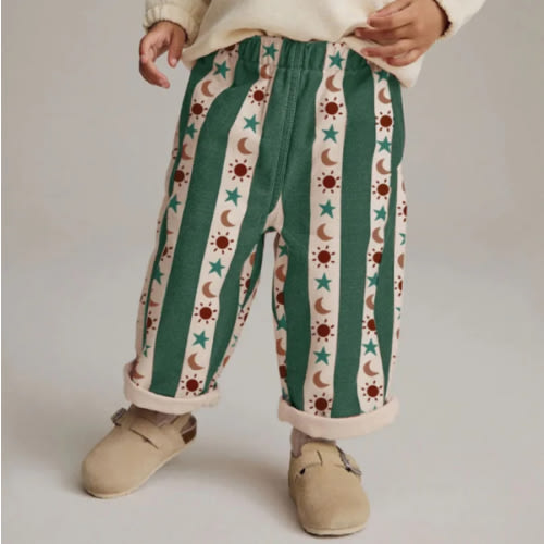 Baby & Kids Star Sun Moon Stripe Pants