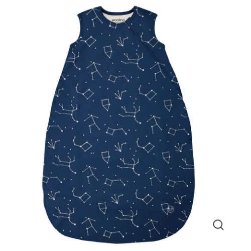 4 Season® Classic Baby Sleeping Bag, Merino Wool & Organic Cotton, Night Sky™
