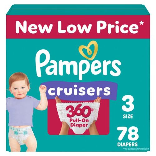 Pampers Cruisers 360 Diapers - (Select Size and Count)