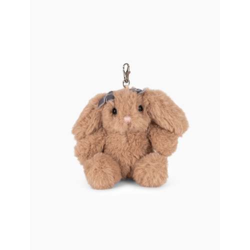Animal Bag Charm in Brown Bunny