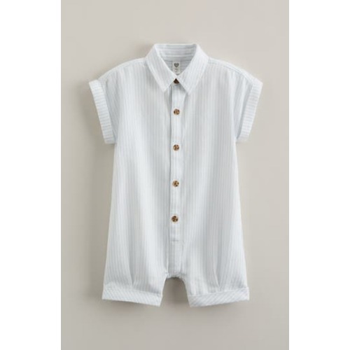 Stripe Cotton Romper