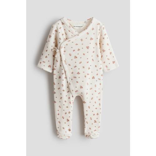 WAFFLED COTTON JUMPSUIT