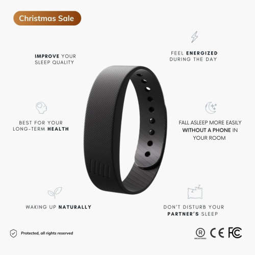 FitSleeps® | Vibrating Alarm – 100 Days Trial + 100% Wake-Up Guarantee