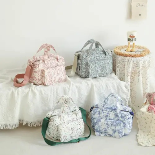 Large Capacity Mommy Handbag, 1 Count Portable Multi-layer Diaper - TikTok Shop