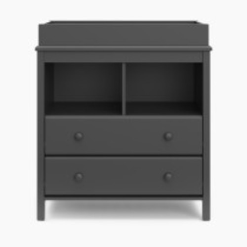 Storkcraft Alpine 2 Drawer Changing Chest - Gray