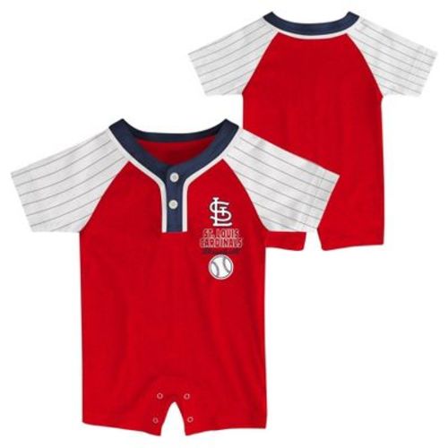 MLB St. Louis Cardinals Newborn Romper - 3-6M