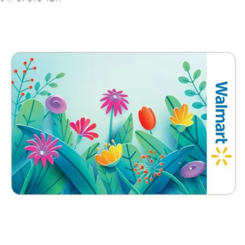 Happy Blooms Walmart eGift Card