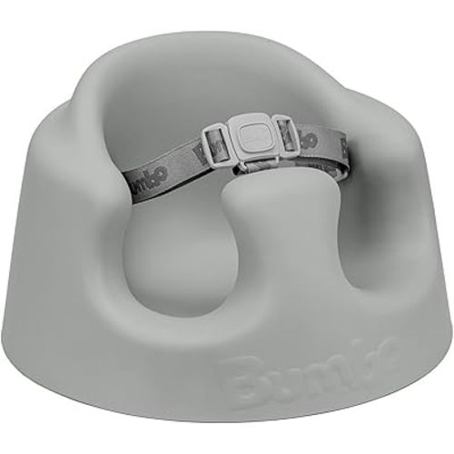 Bumbo Baby Infant Soft Foam Comfortable Support Wide Floor Seat Plus+ with 3 Point Adjustable Harness for Ages 3 to 12 Months, Monsoon